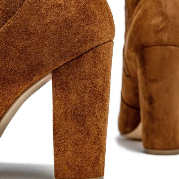 Chestnut Over The Knee Thigh High Boots - Picture 7 of 7